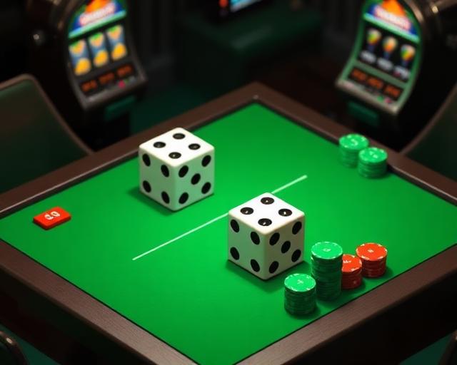 Dice game art